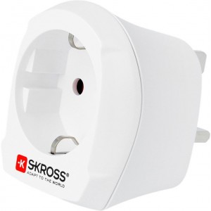 SKROSS Adaptateur Europe vers Royaume-Uni