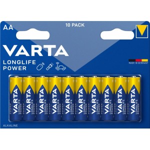 VARTA LR6/AA x10 Longlife power