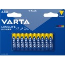VARTA LR03/AAA x10 Longlife Power