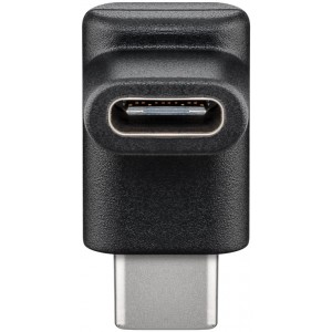 Adaptateur USB-C™ vers USB-C™ 90°, noir